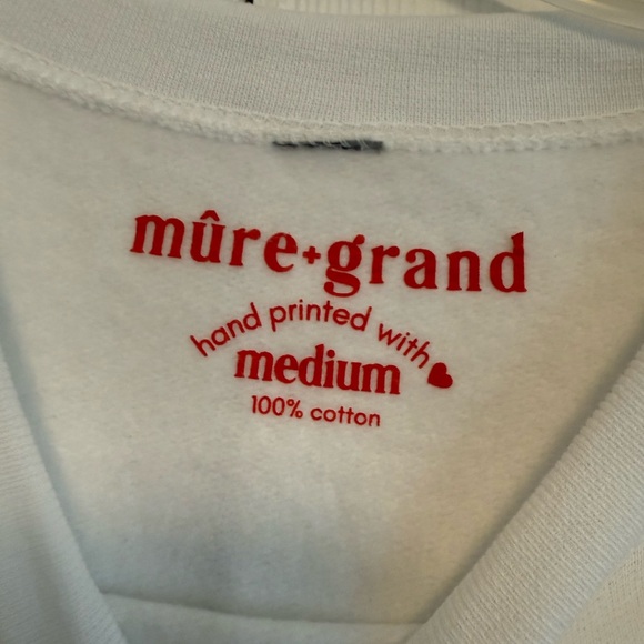 White Boston Graphic Sweatshirt - Picture 4 of 4